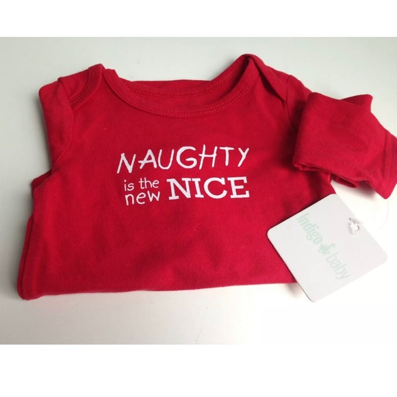 Baby Newborn Christmas Diaper Shirt Bodysuit 3-6M - Picture 5 of 6